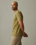 Men's Premium Slub Crew Tee - Sepia